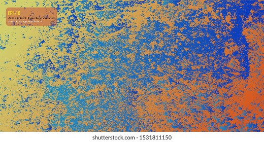 Vector abstract background. Design background. Designer decorative cover. Business card. Vector graphics. Creative vector background for banner and flyer. Spots and blots. EPS-10