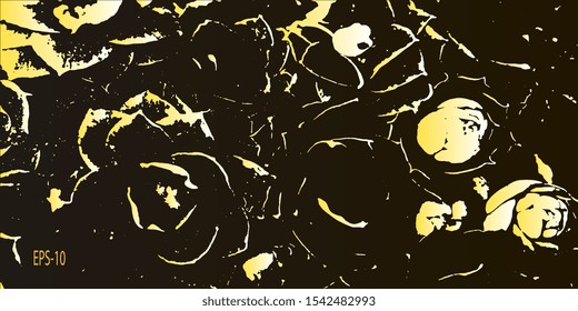 Vector abstract background. Design background. Designer decorative cover. Business card. Vector graphics. Creative vector background for banner and flyer. Spots and blots. EPS-10