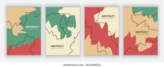 Vector abstract background design. modern abstract cover set, minimal background for cover, flyer, brochure and poster. modern abstract story and social media post design.