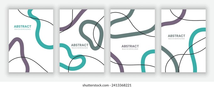 Vector abstract background design. modern abstract cover set, minimal background for cover, flyer, brochure and poster. modern abstract story and social media post design.