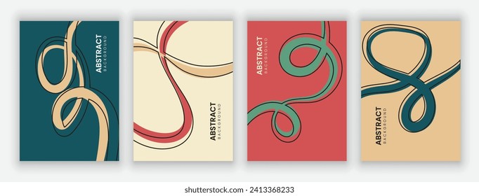 Vector abstract background design. modern abstract cover set, minimal background for cover, flyer, brochure and poster. modern abstract story and social media post design.