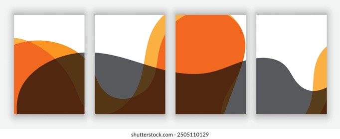 Vector abstract background design. modern abstract cover set, minimal background for cover, flyer, brochure and poster. modern abstract story and social media post design