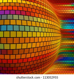 Vector abstract background. Design pattern for packaging. Colorful graphics abstract background.