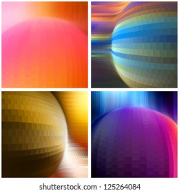 Vector abstract background. Design pattern for packaging. Colorful graphics abstract background.