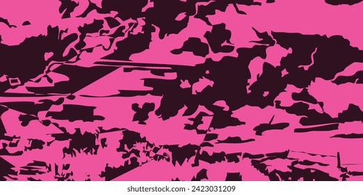 Vector abstract background design with patterned silhouettes.
