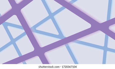 vector abstract background design. purple and blue stripes pattern and shape in white background.