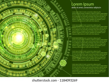 Vector abstract background, design, technology communication, concept, digital business. Template for presentation. Vector illustration