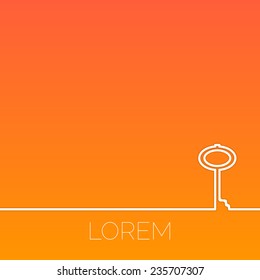 Vector abstract background. Design template with place for your text. Can be used for web pages, identity style, printing, invitations, banners.