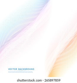 Vector abstract background design wavy.  Brochure design templates collection and waving