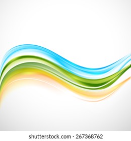 Vector abstract background design wavy.  Brochure design templates collection and waving