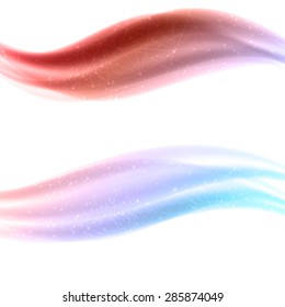 Vector abstract background design wavy. Brochure design templates collection and waving