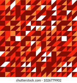 Vector abstract background of different colors. Triangle pattern