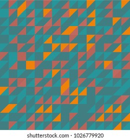 Vector abstract background of different colors. Triangle pattern