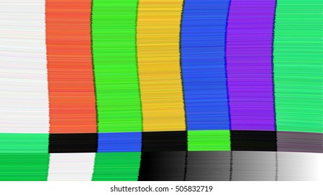 Vector abstract background Distorted glitch TV. Descendant network. Digilal No signal.