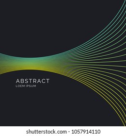 Vector abstract background with dynamic lines. Illustration suitable for design Vector abstract background with dynamic lines. Illustration suitable for design