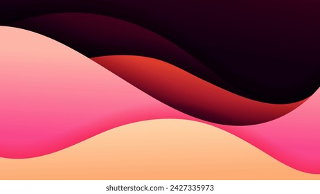 Vector abstract background with dynamic shadow on background.