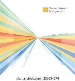 Vector abstract background. Dynamic shapes.