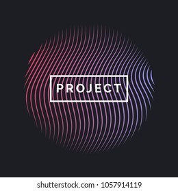 Vector abstract background with dynamic waves. Illustration suitable for design Vector abstract background with dynamic waves. Illustration suitable for design