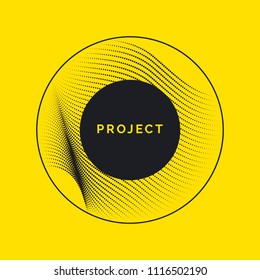 Vector abstract background with dynamic waves, line and particles. Illustration suitable for design Vector abstract background with dynamic waves, line and particles. Illustration suitable for design