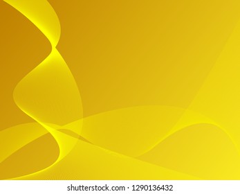 Vector abstract background with dynamic waves, line and particles. Illustration suitable for design - Vector