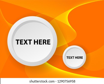 Vector abstract background with dynamic waves, line and particles. Illustration suitable for design - Vector