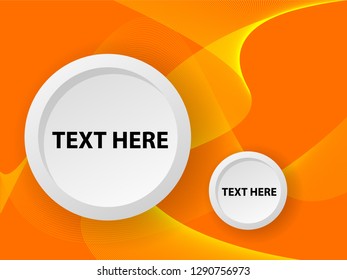 Vector abstract background with dynamic waves, line and particles. Illustration suitable for design - Vector