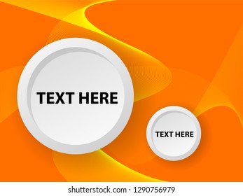 Vector abstract background with dynamic waves, line and particles. Illustration suitable for design - Vector