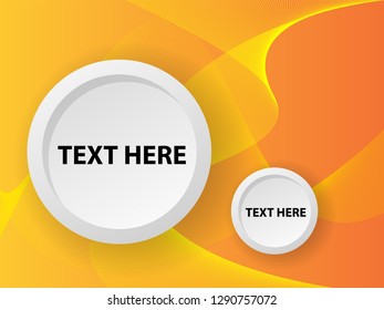 Vector abstract background with dynamic waves, line and particles. Illustration suitable for design - Vector