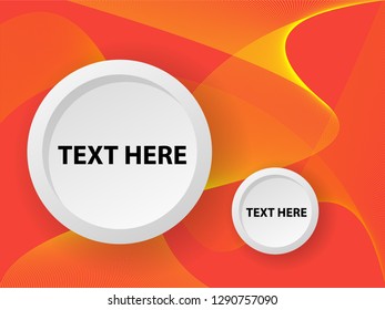 Vector abstract background with dynamic waves, line and particles. Illustration suitable for design - Vector