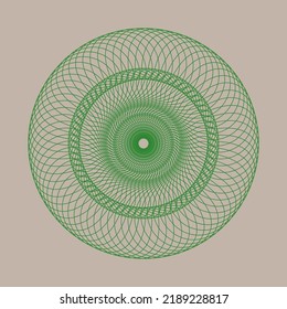 Vector abstract background with dynamic waves and lines.