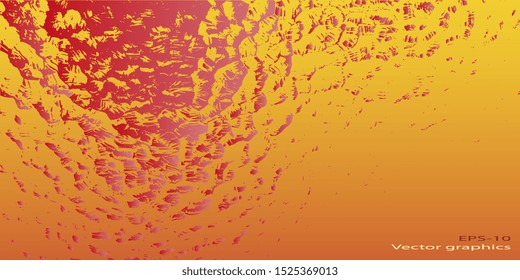 Vector abstract background. EPS-10. Background for cover. Vector graphics. Creative vector background for banner and flyer. Design background. Designer decorative cover