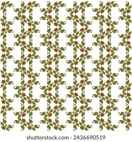 Vector abstract background with floral theme