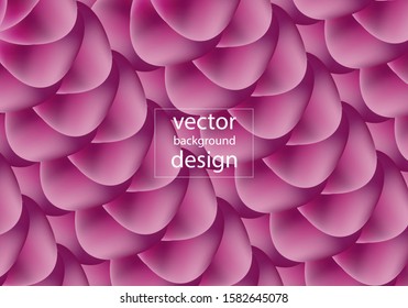 Vector abstract background of  flower petals in pink tones. Vector illustrations for Wallpapers, banners, backgrounds, maps, book illustrations, eps