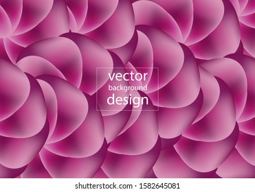 Vector abstract background of  flower petals in pink tones. Vector illustrations for Wallpapers, banners, backgrounds, maps, book illustrations, eps