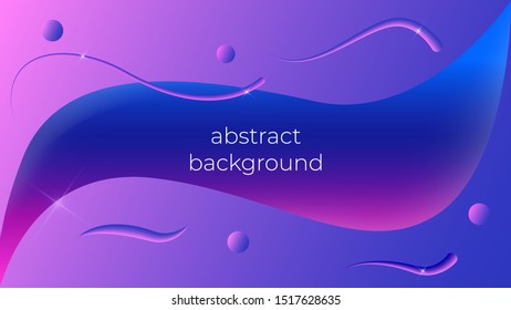 vector abstract background, with fluid shape composition, eps vector.