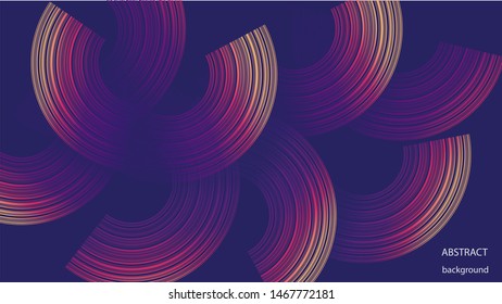 Vector abstract background in the form of colored rings. EPS 10.