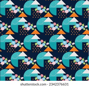 vector abstract background abstract and geomatical shapes pattern background design 