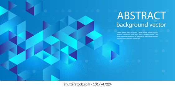 Vector abstract background geometric shape technology digital hi tech concept background.Vector illustration