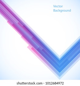 Vector abstract background from geometric shapes. Vector template.