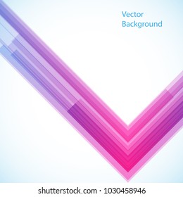 Vector abstract background from geometric shapes. Vector template.