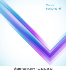 Vector abstract background from geometric shapes. Vector template.