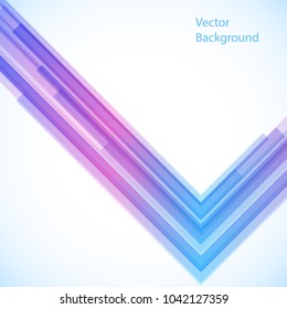 Vector abstract background from geometric shapes. Vector template.