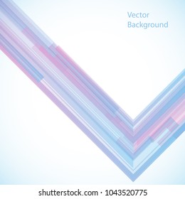 Vector abstract background from geometric shapes. Vector template.