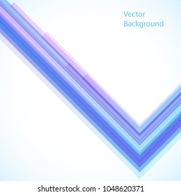 Vector abstract background from geometric shapes. Vector template.