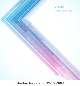 Vector abstract background from geometric shapes. Vector template.