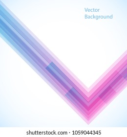Vector abstract background from geometric shapes. Vector template.