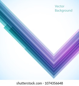 Vector abstract background from geometric shapes. Vector template.
