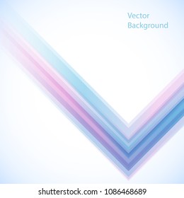 Vector abstract background from geometric shapes. Vector template.
