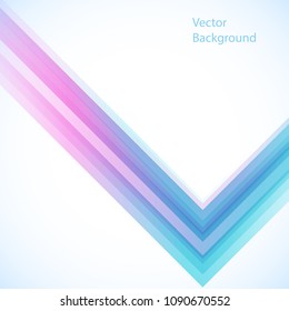 Vector abstract background from geometric shapes. Vector template.
