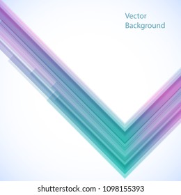 Vector abstract background from geometric shapes. Vector template.